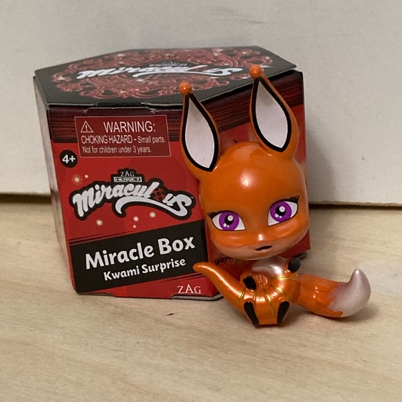 Miraculous Ladybug FLUFF Figure Toy Doll Miracle Box Kwami Surprise New